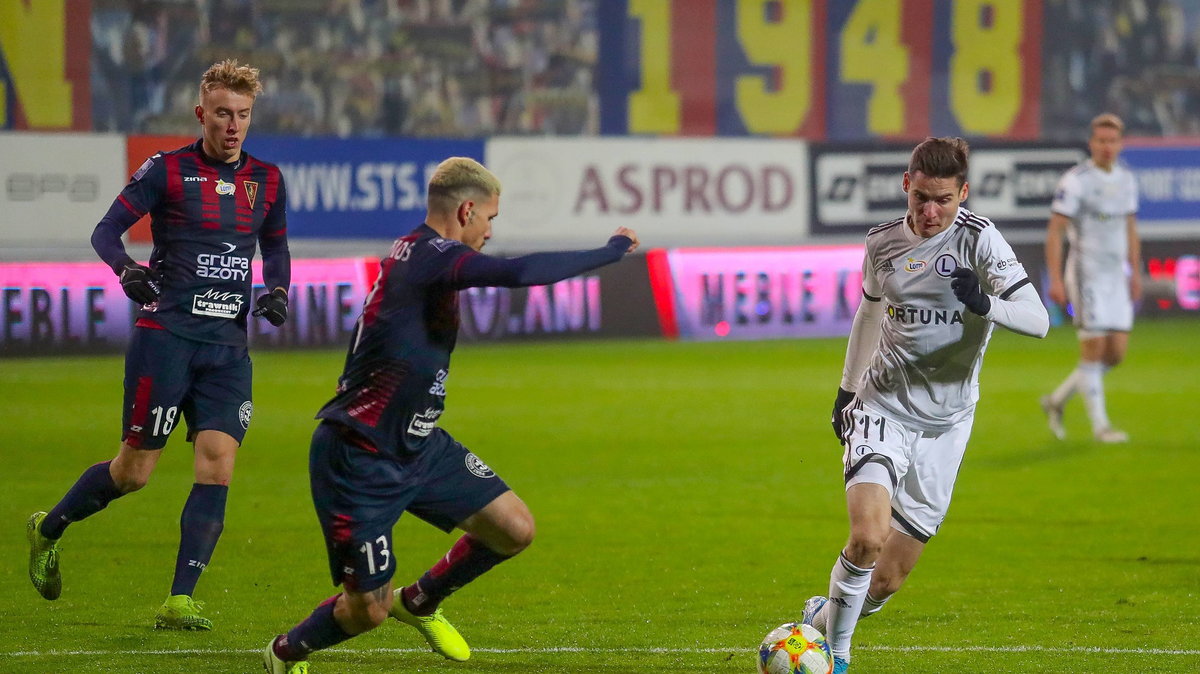 Adam Buksa, Konstantinos Triantafyllopoulos (Pogoń Szczecin), Jarosław Niezgoda (Legia Warszawa)