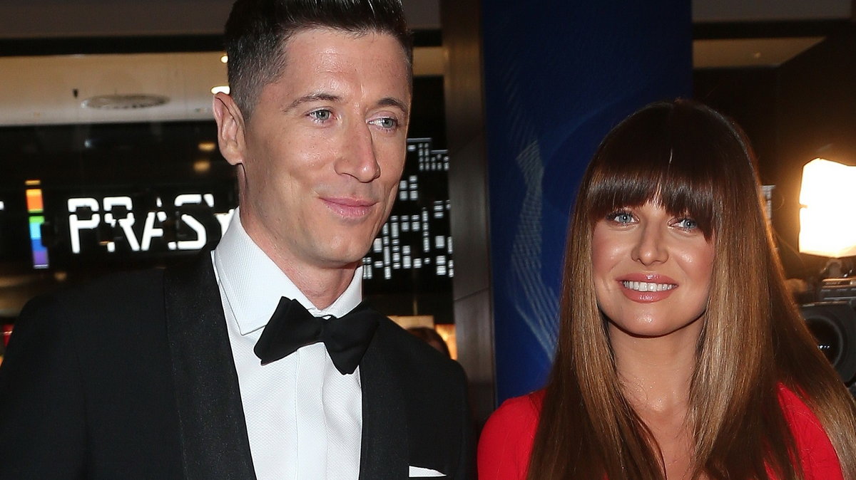 Robert Lewandowski i Anna Lewandowska