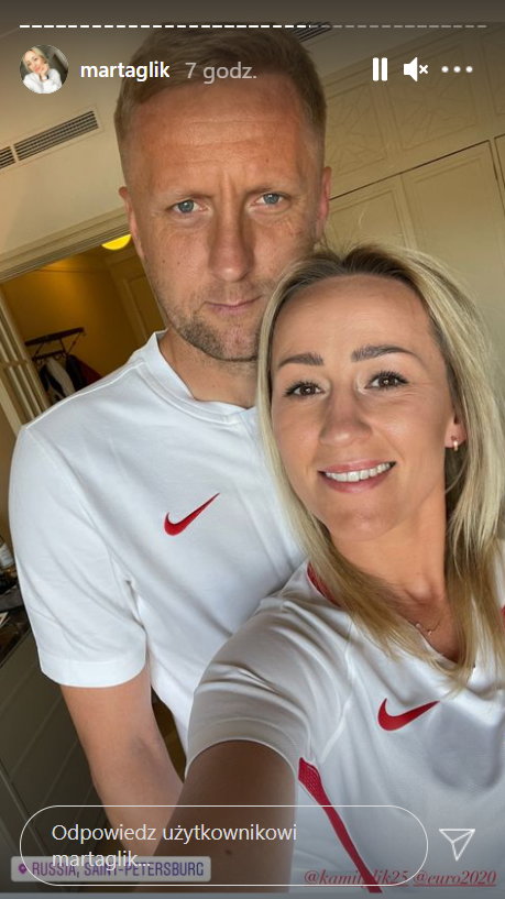 Marta Glik i Kamil Glik