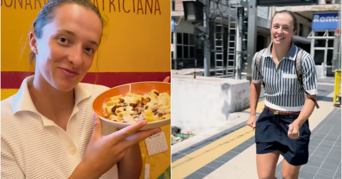 Iga Świątek pokazała, co robiła w Rzymie. Tylko spójrzcie