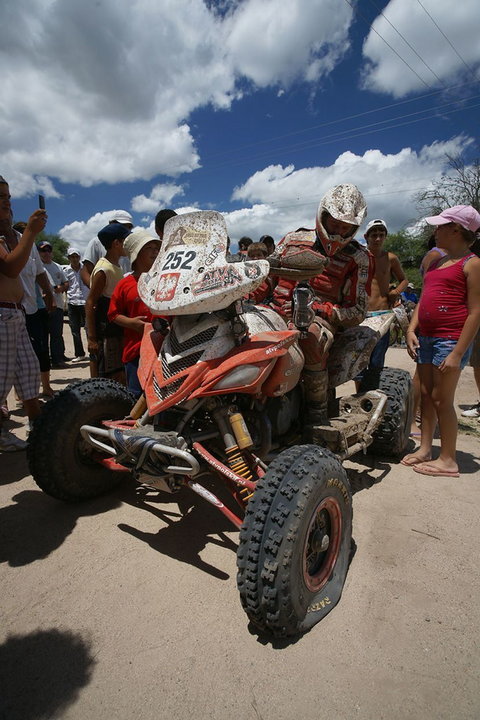 Rafał Sonik Dakar 2010 (fot. Jacek Bonecki, ATV Polska)