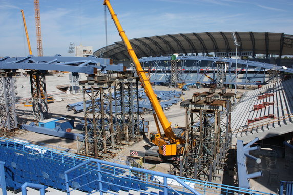 Euro 2012 Budowa Stadionu Miejskiego w Poznaniu (fot. Piotr Błoński)