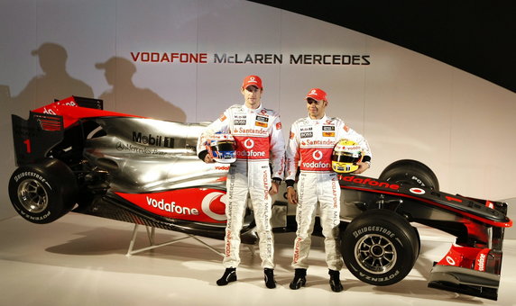 BRITAIN F1 MCLAREN MERCEDES