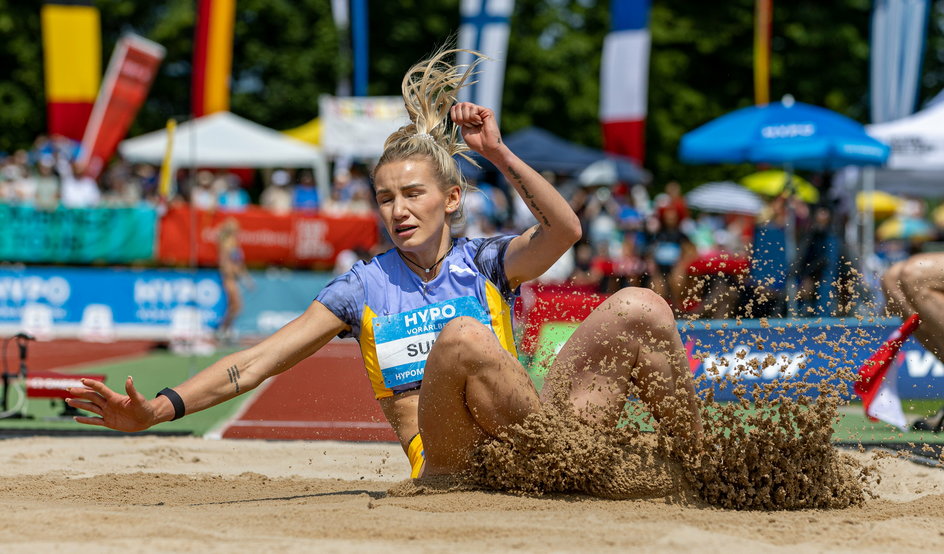 Adrianna Sułek podczas zawodów w Goetzis (maj 2023)