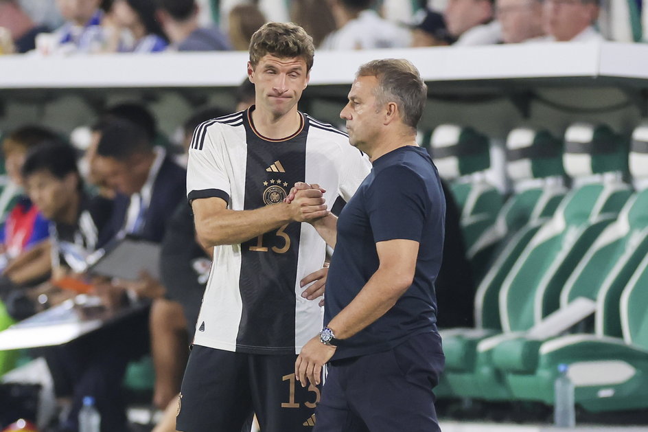 Thomas Mueller i Hansi Flick