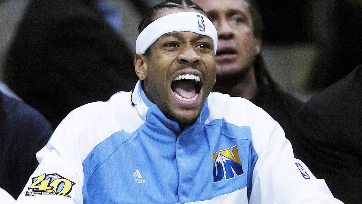 Allen Iverson w barwach Denver Nuggets w 2006 r.