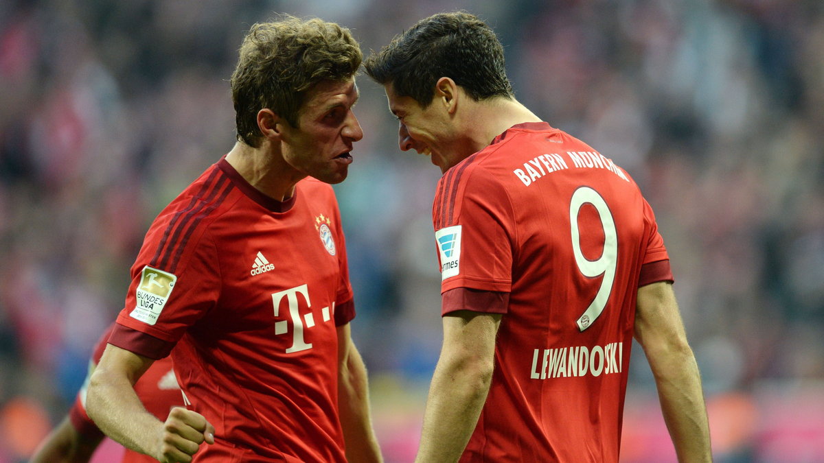 Thomas Mueller i Robert Lewandowski