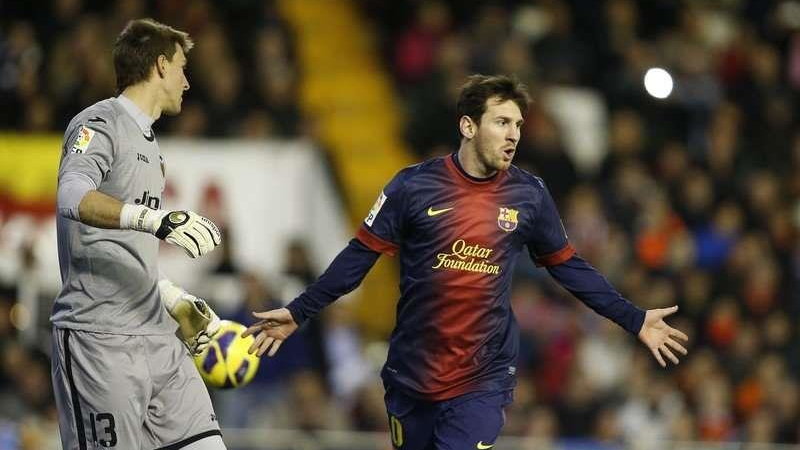 Valencia - Barcelona/Lionel Messi 