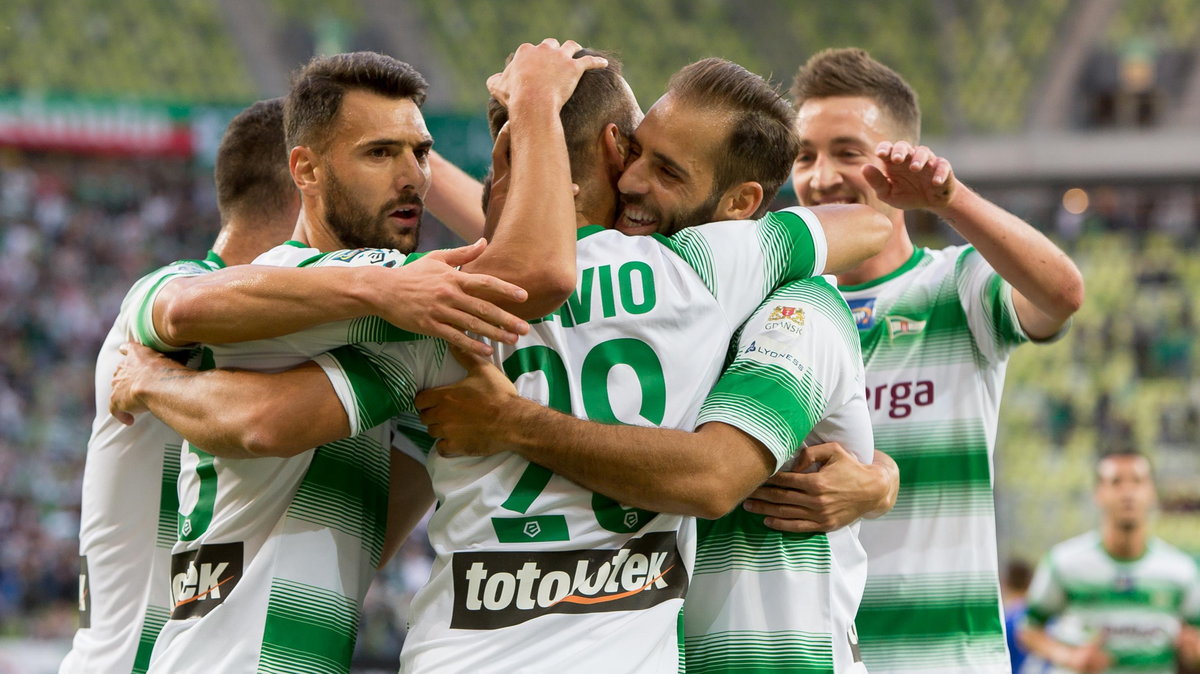 Pilka nozna. Ekstraklasa. Lechia Gdansk - Ruch Chorzow. 24.09.2016