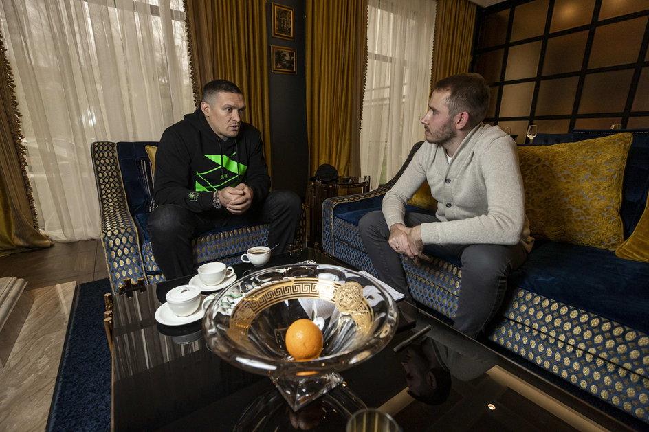 Ołeksandr Usyk i Przemysław Osiak – wywiad dla Przeglądu Sportowego Onet