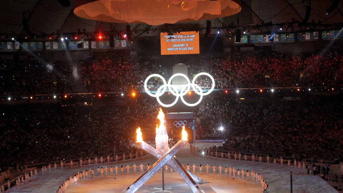 Znicz olimpijski w Vancouver