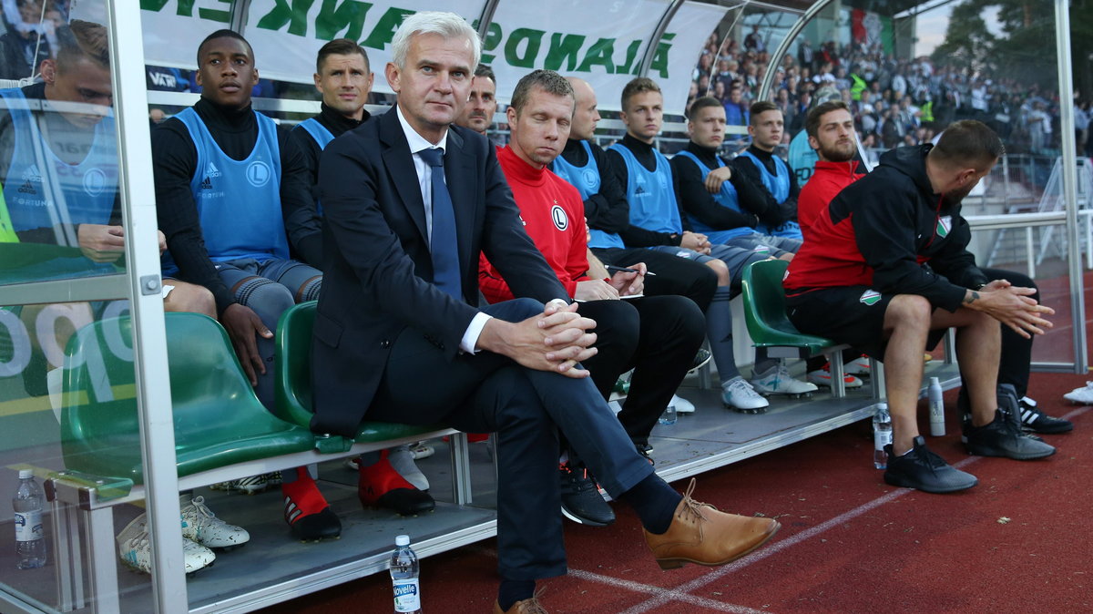 Pilka nozna. Liga Mistrzow. IFK Mariehamn - Legia Warszawa. 12.07.2017