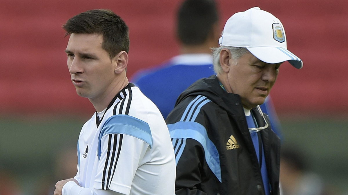 Leo Messi i Alejandro Sabella