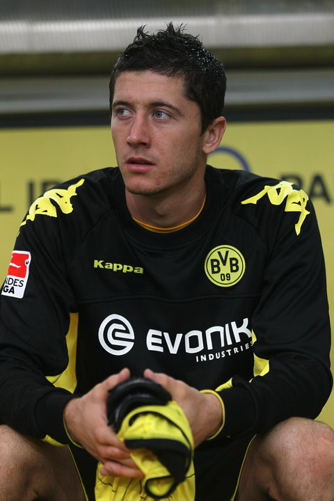 Robert Lewandowski w 2010 roku