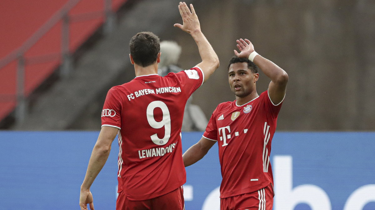 Robert Lewandowski i Serge Gnabry