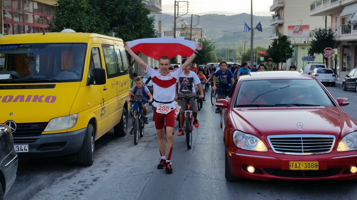 Andrzej Radzikowski był na podium m.in. w Spartathlonie