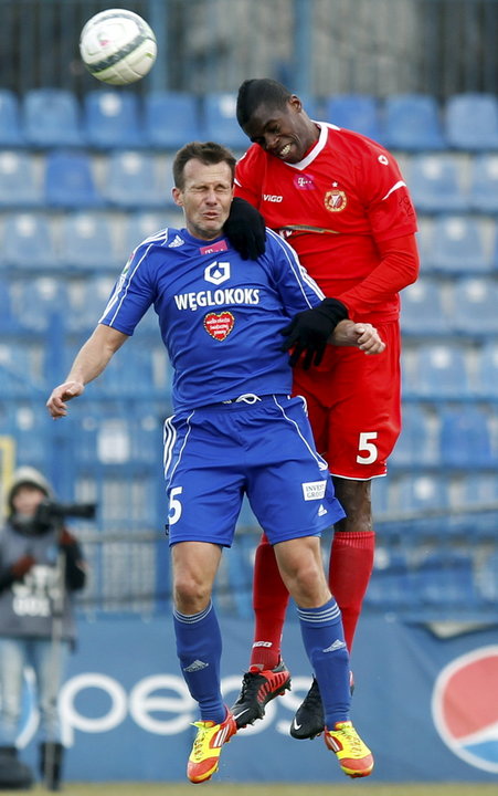 PIŁKA NOŻNA LIGA POLSKA RUCH CHORZÓW WIDZEW ŁÓDŹ