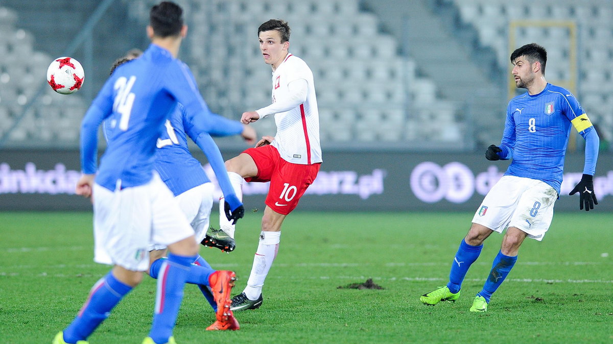 23.03.2017 POLSKA - WLOCHY - U-21 PILKA NOZNA