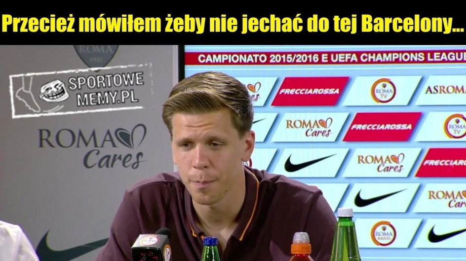 Barcelona upokorzyła AS Roma - memy po meczu