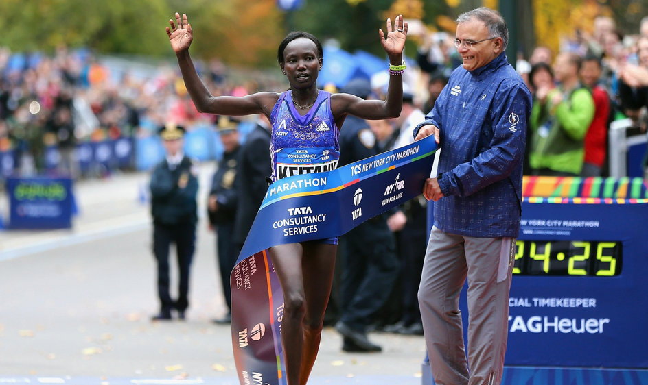 Mary Keitany wygrywała Maraton w Nowym Jorku trzykrotnie