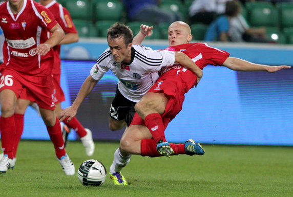 PIŁKA NOŻNA LIGA POLSKA LEGIA WARSZAWA GÓRNIK ZABRZE