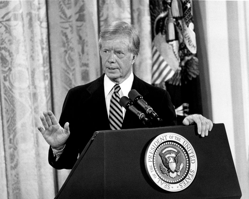 Jimmy Carter w 1980 r.