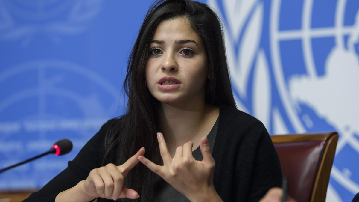 Syrian refugee and Olympic athlete Yusra Mardini is UNHCRs Goodwill Ambassador