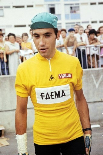 Eddy Merckx w barwach włoskiej Faemy