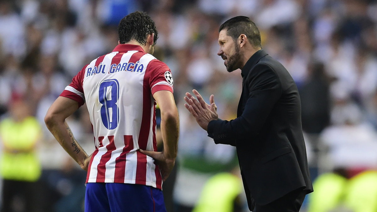 Diego Costa (z lewej) i Diego Simeone