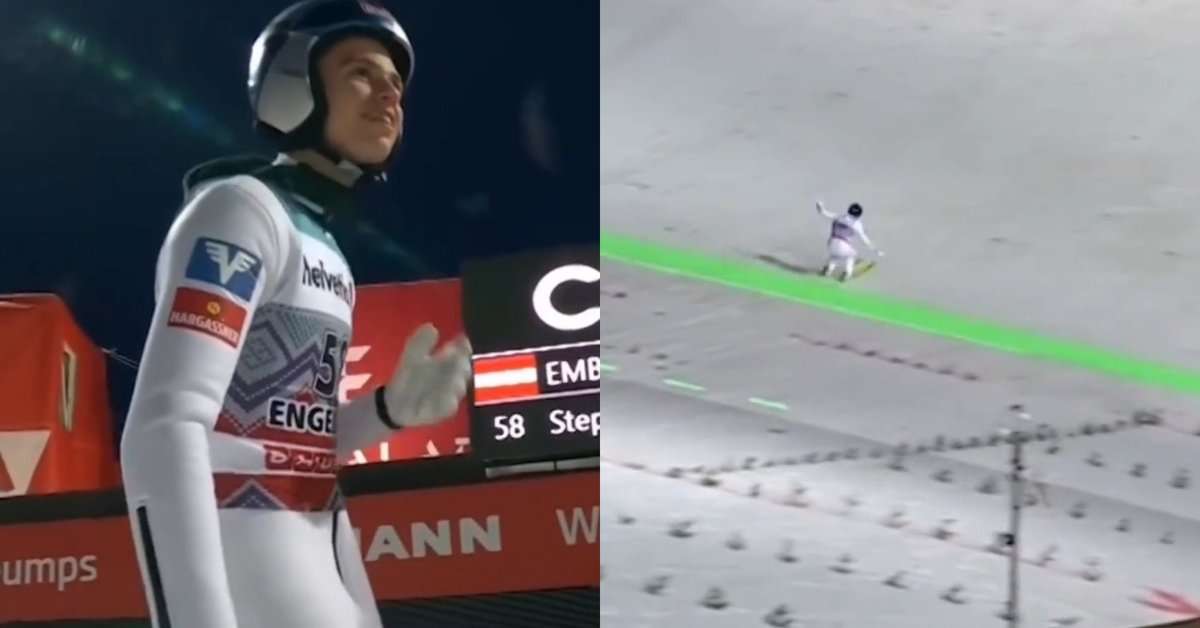 Niepojęte, co się stało w Engelbergu. Rekord skoczni, ależ petarda!