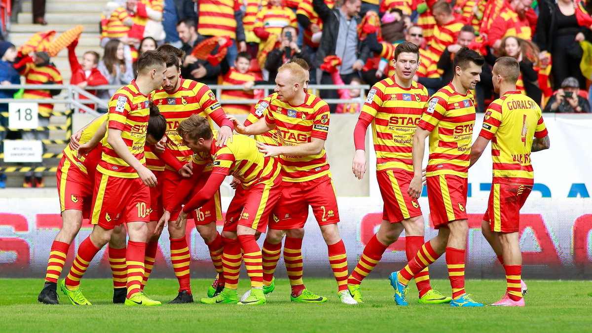 Pilka nozna. Ekstraklasa. Lechia Gdansk - Jagiellonia Bialystok. 30.04.2017