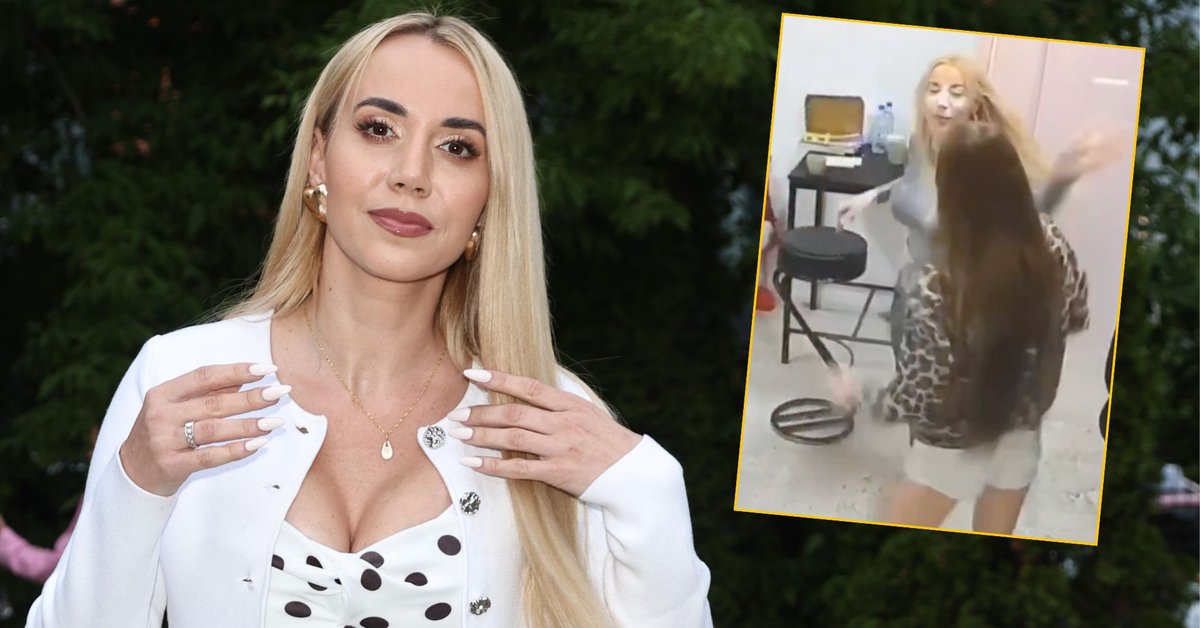 Marianna Schreiber zaatakowana gaśnicą. Wszystko nagrały kamery [WIDEO]