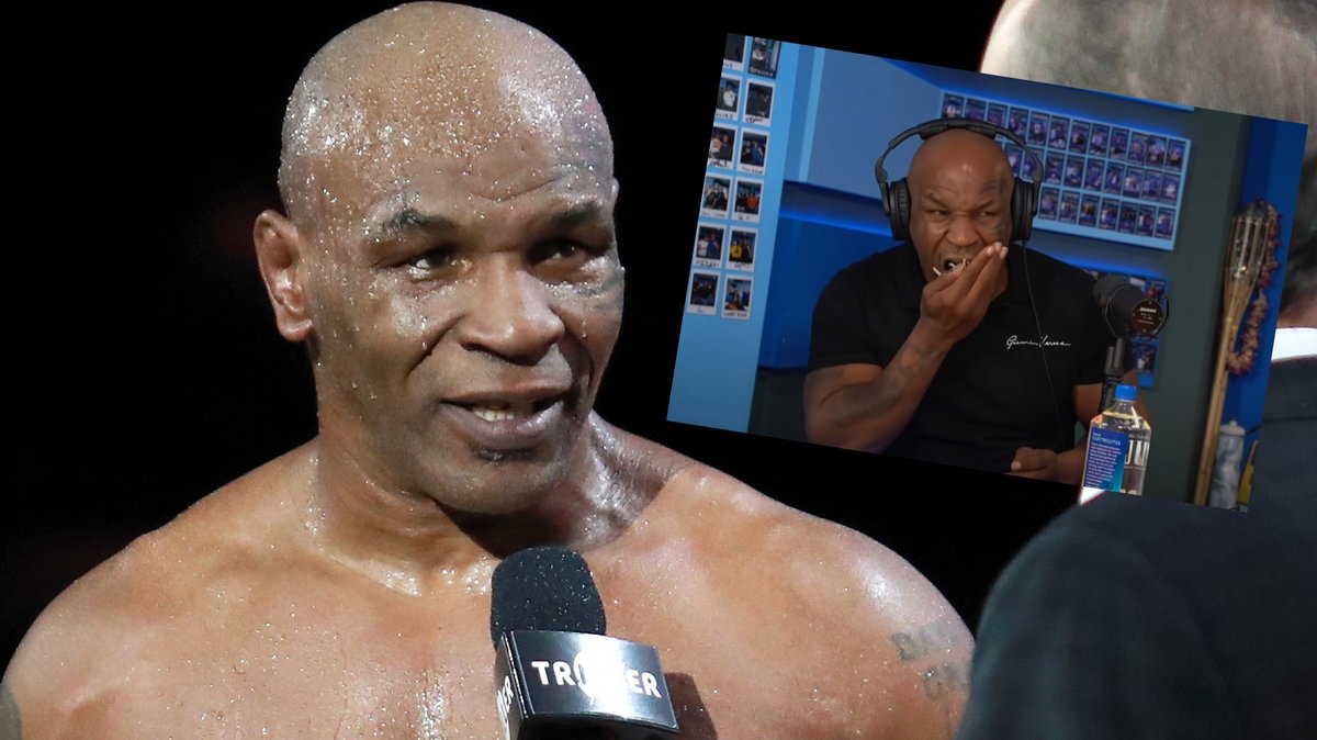 Mike Tyson zjadł na wizji grzyby halucynogenne