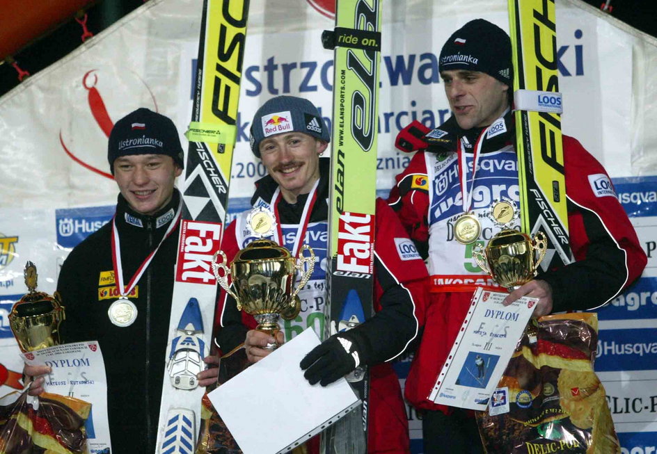 Mateusz Rutkowski, Adam Małysz i Robert Mateja