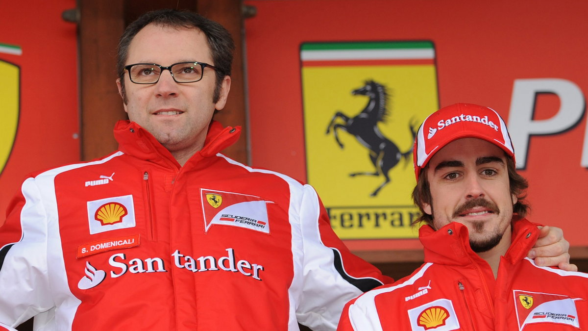 Stefano Domenicali i Fernando Alonso