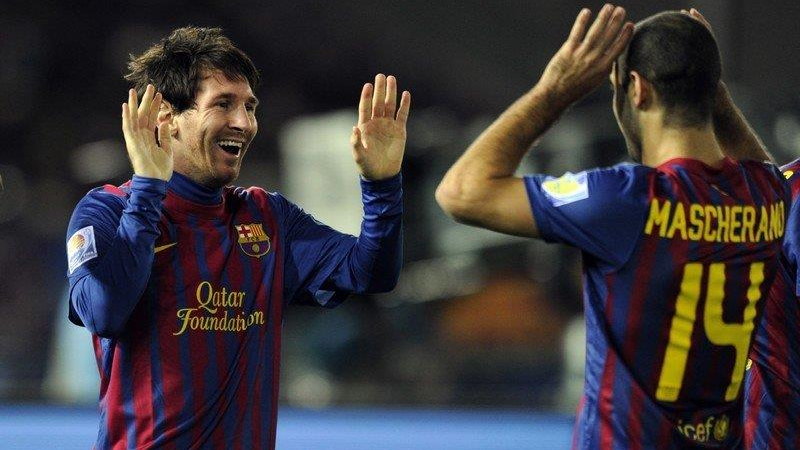 Lionel Messi i Javier Mascherano 