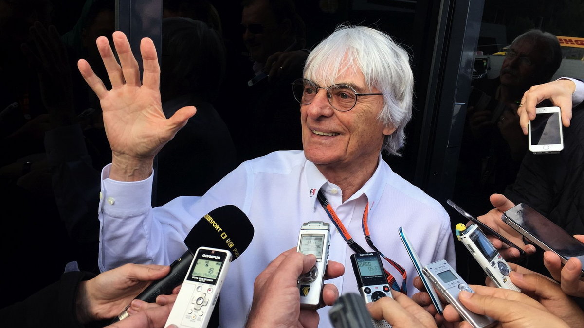 Pomimo sędziwego wieku Bernie Ecclestone wciąż trzyma pieczę nad Formułą 1. Teraz stara się ocalić Lotusa, fot. www.facebook.com/cezarygutowskiofficial