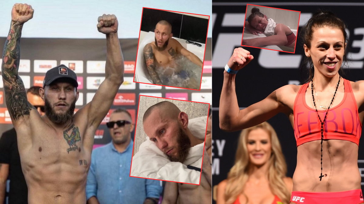 Piotr "Bodzio" Kamiński i Joanna Jędrzejczyk