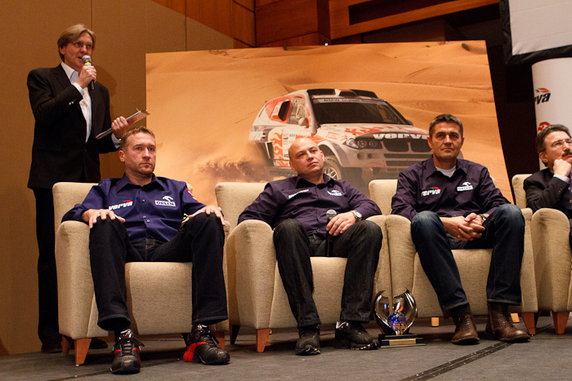 Konferencja Orlen Team przed Rajdem Dakar 2011
