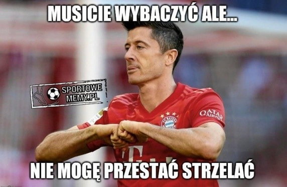  Memy po porażce Bayernu i wyczynie "Lewego"