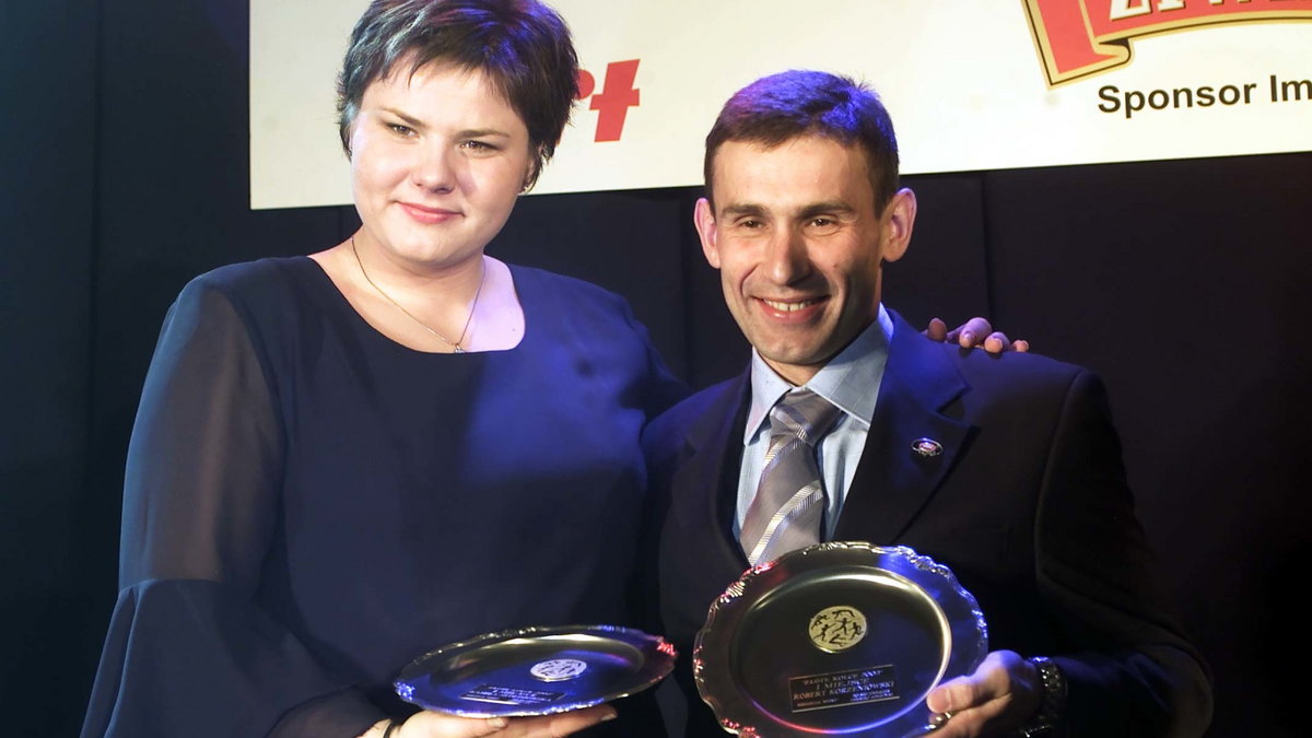 Kamila Skolimowska i Robert Korzeniowski