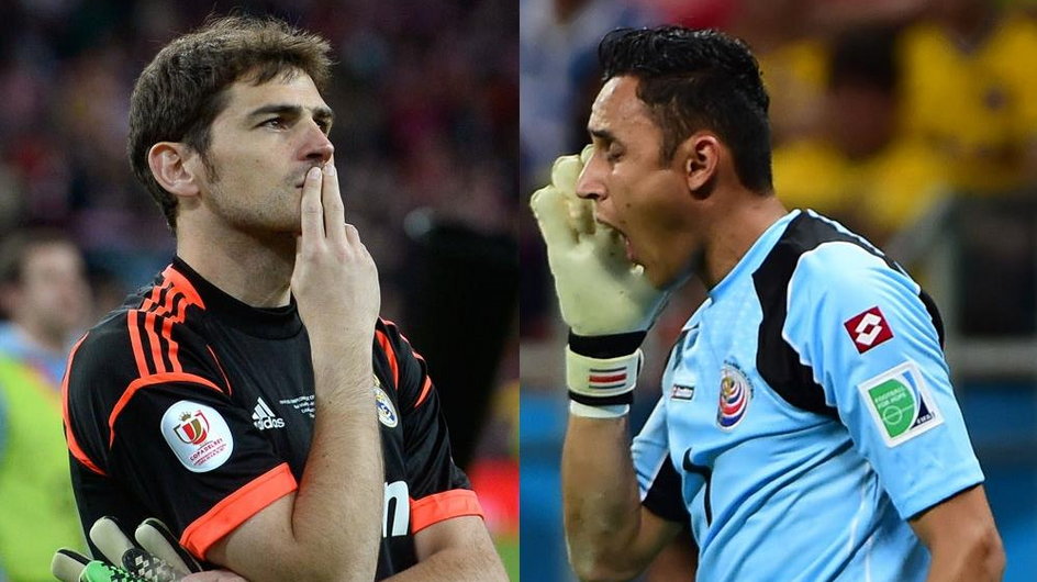 Real Madryt: Iker Casillas - Keylor Navas 