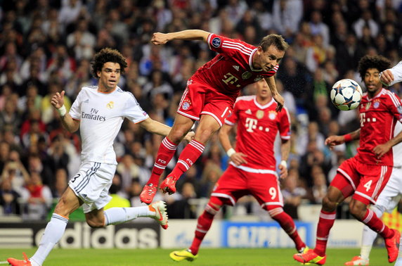 SPAIN SOCCER UEFA CHAMPIONS LEAGUE (Real Madrid vs Bayern Munich)