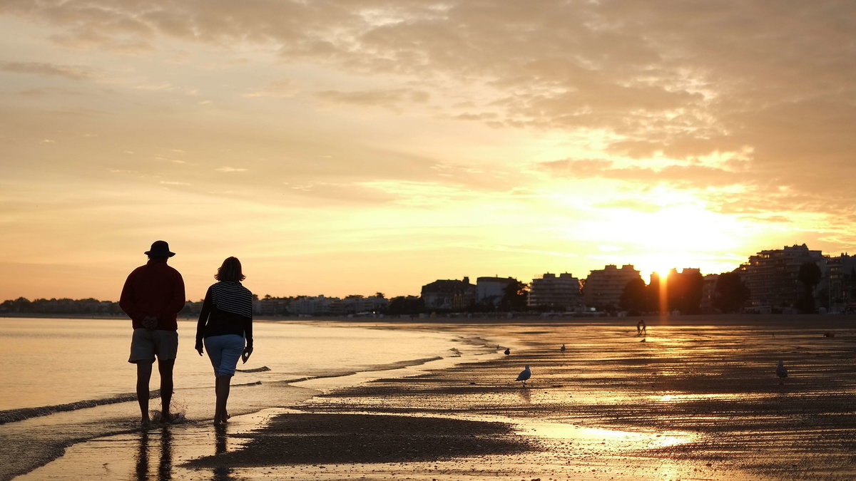 Plaża w La Baule 