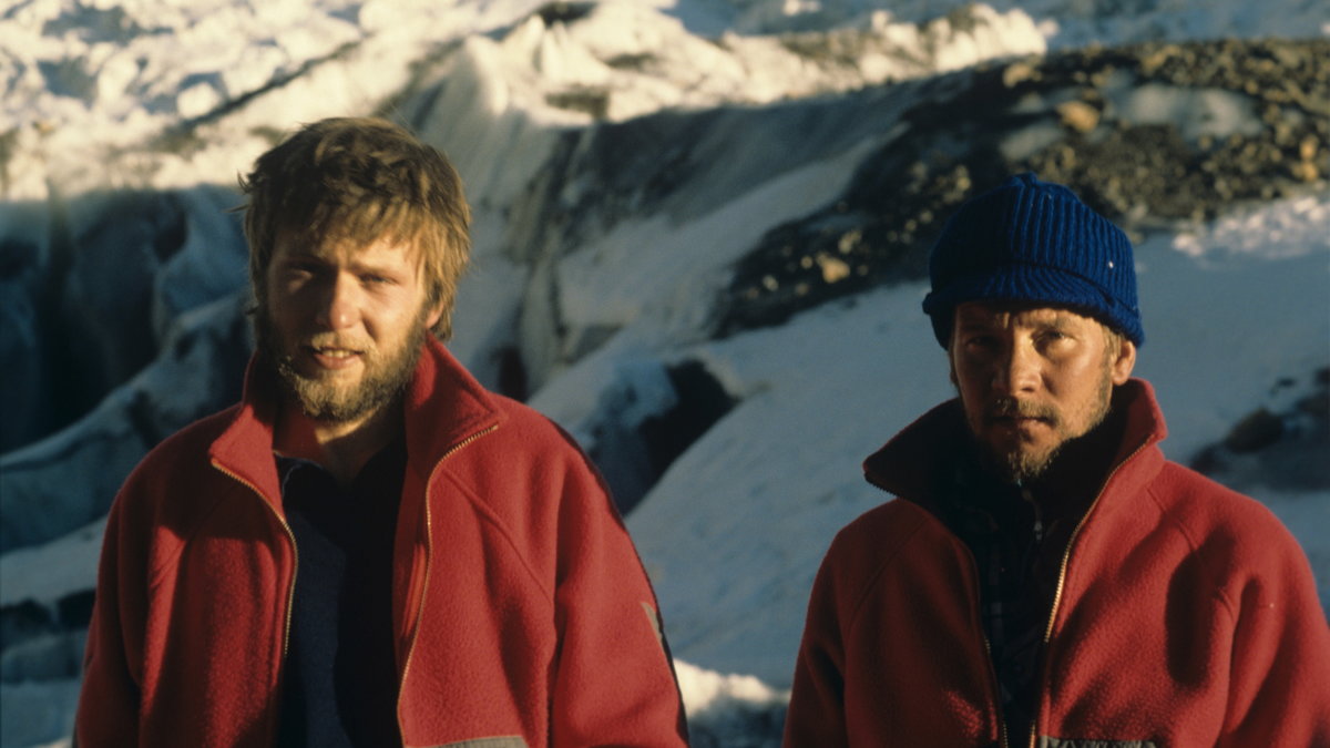 Artur Hajzer i Jerzy Kukuczka (Wyprawa na Annapurnę 1987)