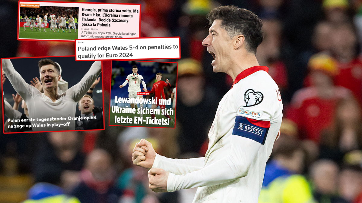 Robert Lewandowski i światowe media o Polsce