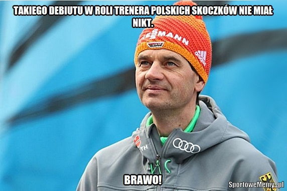 Historyczny triumf polskich skoczków - memy