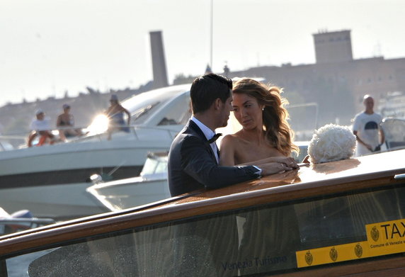 ITALY PEOPLE (Alvaro Morata and Alice Campello marry in Venice)