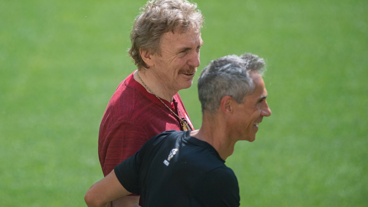 Zbigniew Boniek i Paulo Sousa