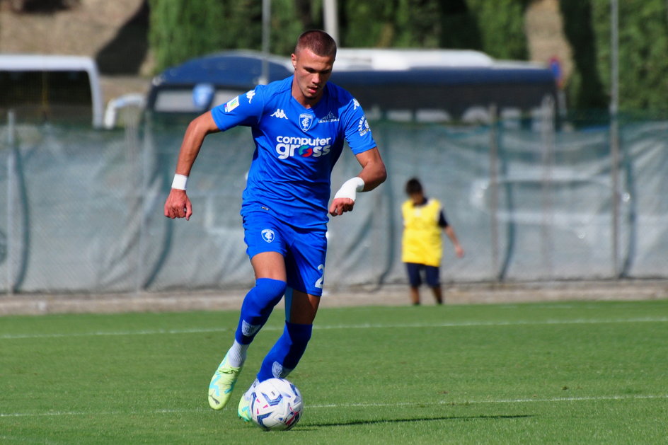 Szymon Gaj w barwach Empoli